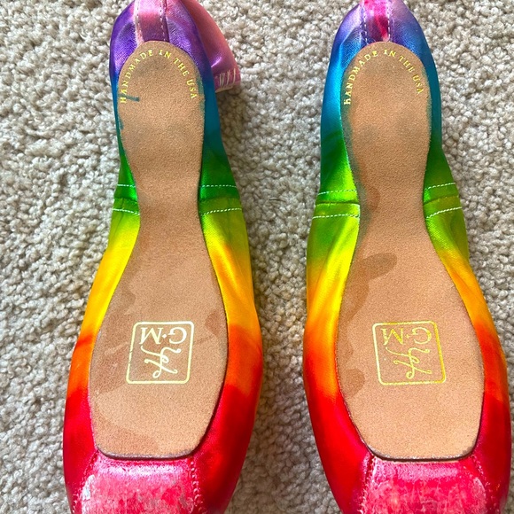 Gaynor Minden Rainbow Pointe Shoes - Picture 5 of 6